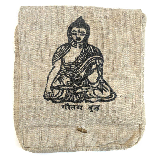 HEMP Messenger Bag made from 100% natural, organic and eco-friendly handwoven HEMP