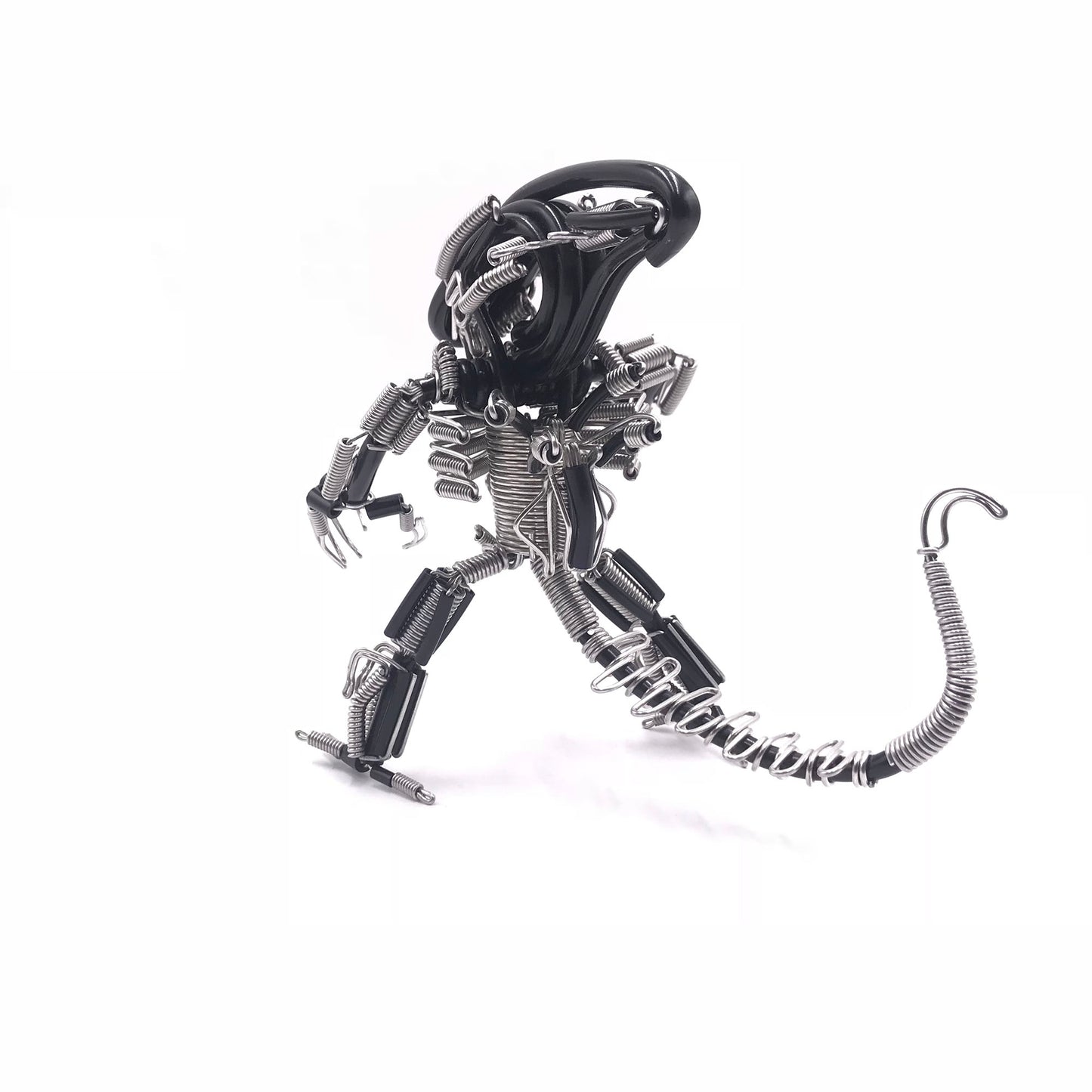 Miniature Wire Art Wire Art Alien hand-crafted from aluminium wire