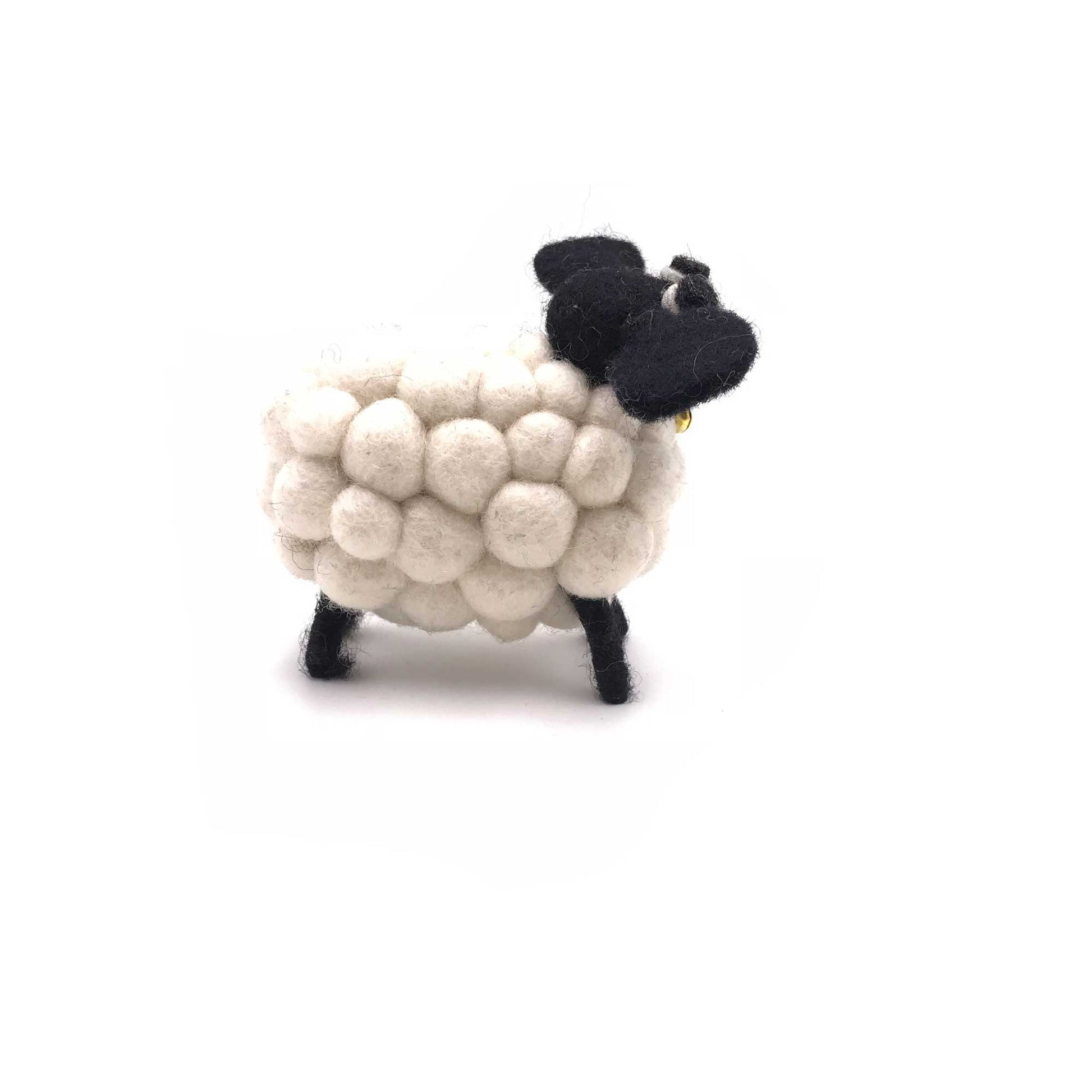 felt sheep for home decor