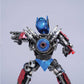 Transformers Optimus Prime metal action figure hand-crafted from junk auto parts with attention to detail