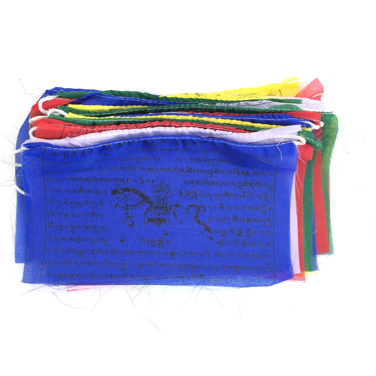 Buddhist Tibetan Prayer Flag Large 480cms roll open