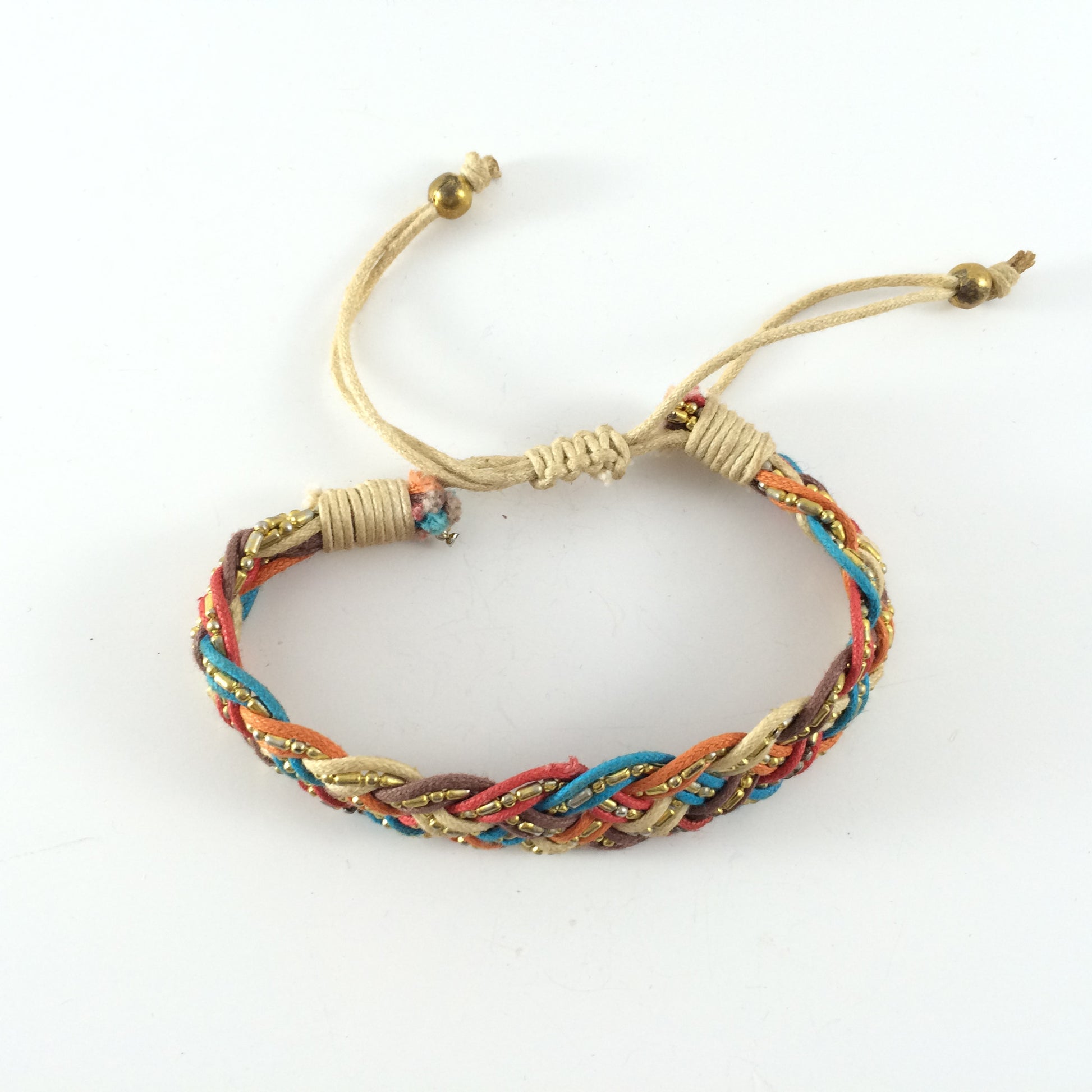 Bracelet handcrafted with Macrame art using highquality strings