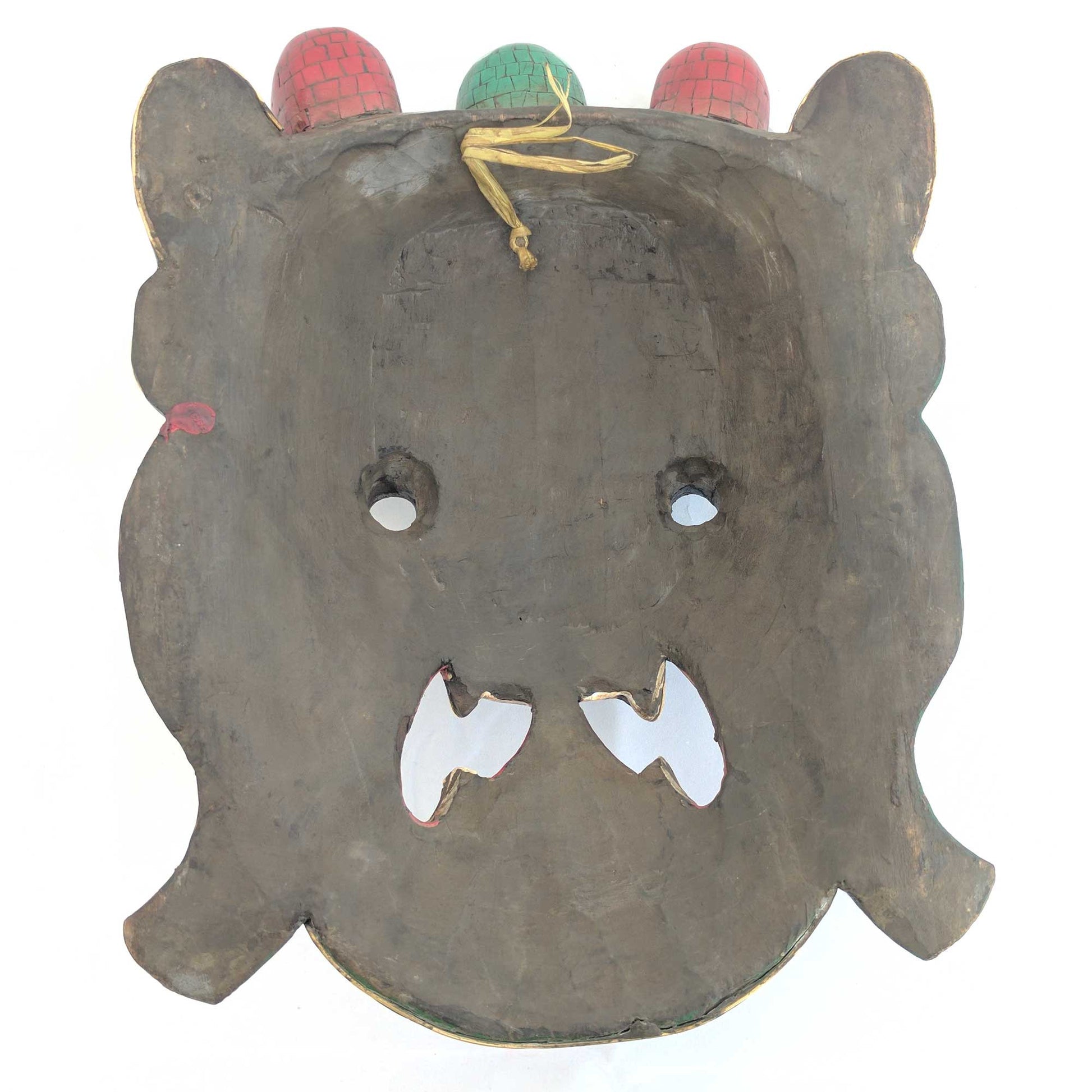 Guardian Bhairav Wooden Wall Mask