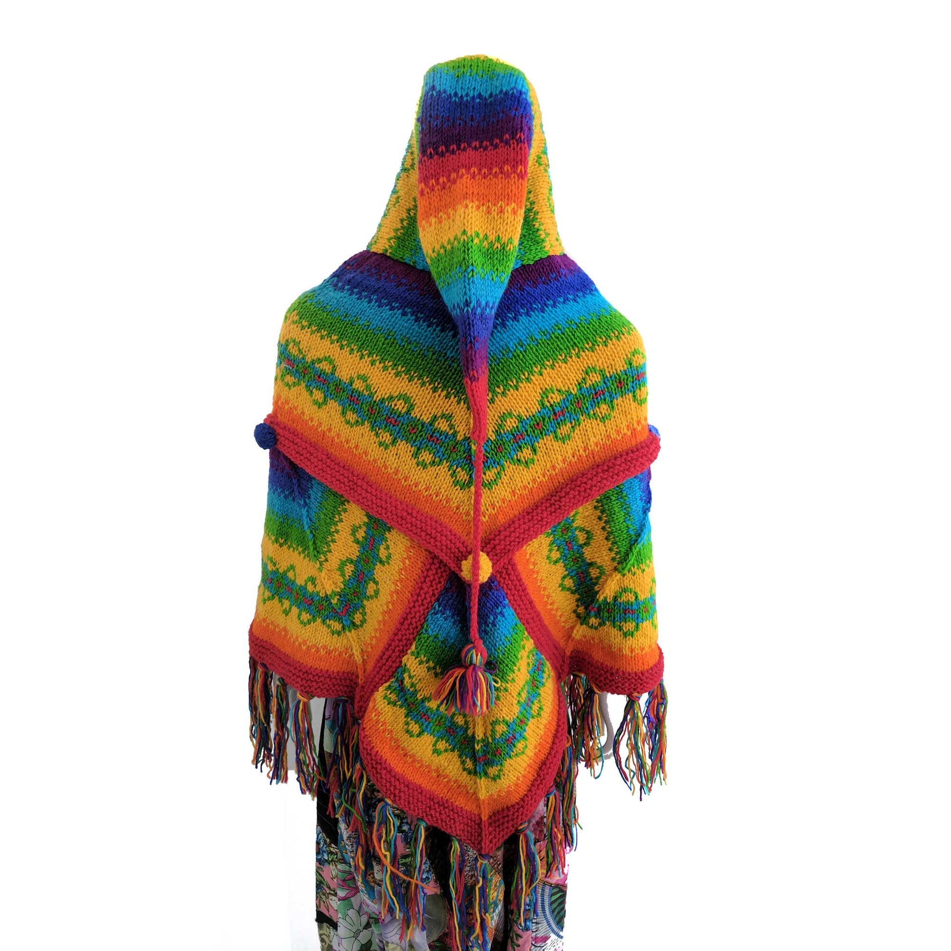 Woolen Poncho handcrafted