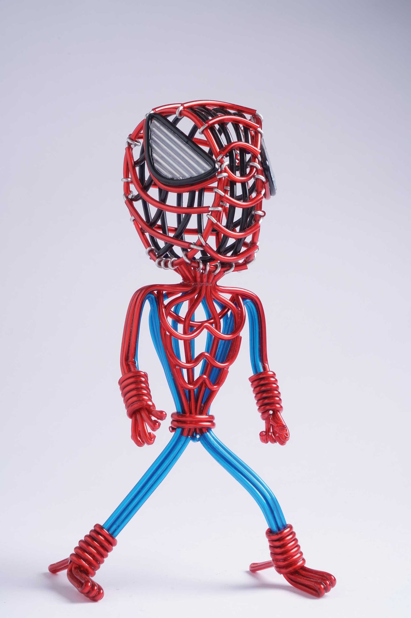 hand-crafted Wire-art Spiderman