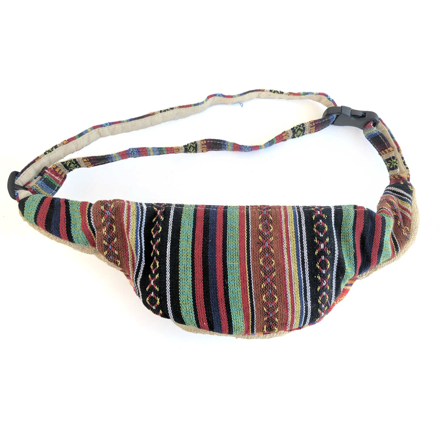 HEMP Fanny Pack made from 100% natural, organic and eco-friendly handwoven HEMP