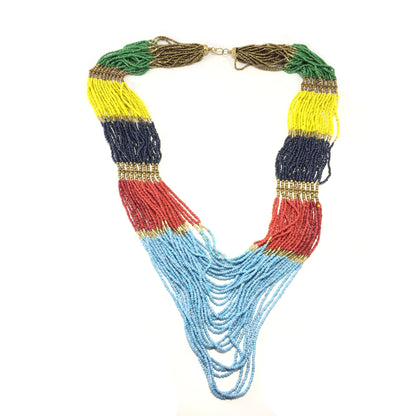 Multistrand Beaded Necklace