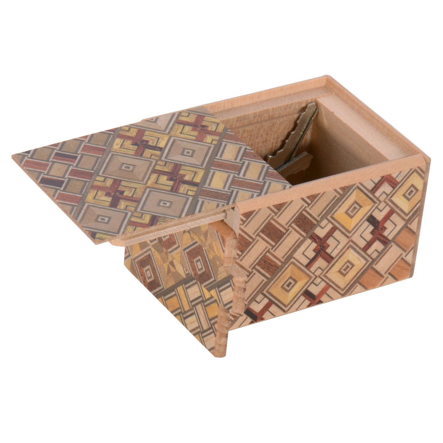 Yosegi Puzzle Box 7 Steps