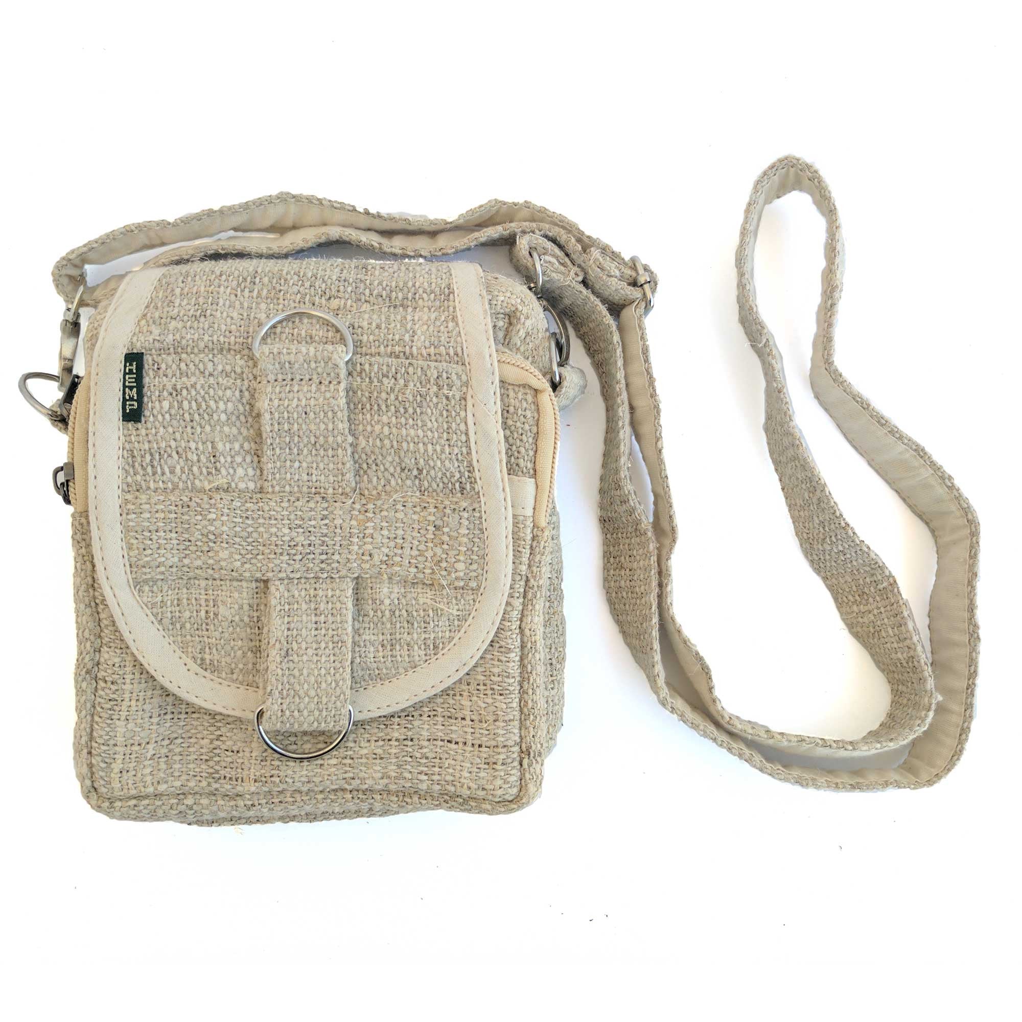 Cross Body Sling Bag - Beige – happyhempy