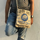 HEMP Messenger Bag made from 100% natural, organic and eco-friendly handwoven HEMP