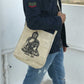 HEMP Messenger Bag made from 100% natural, organic and eco-friendly handwoven HEMP