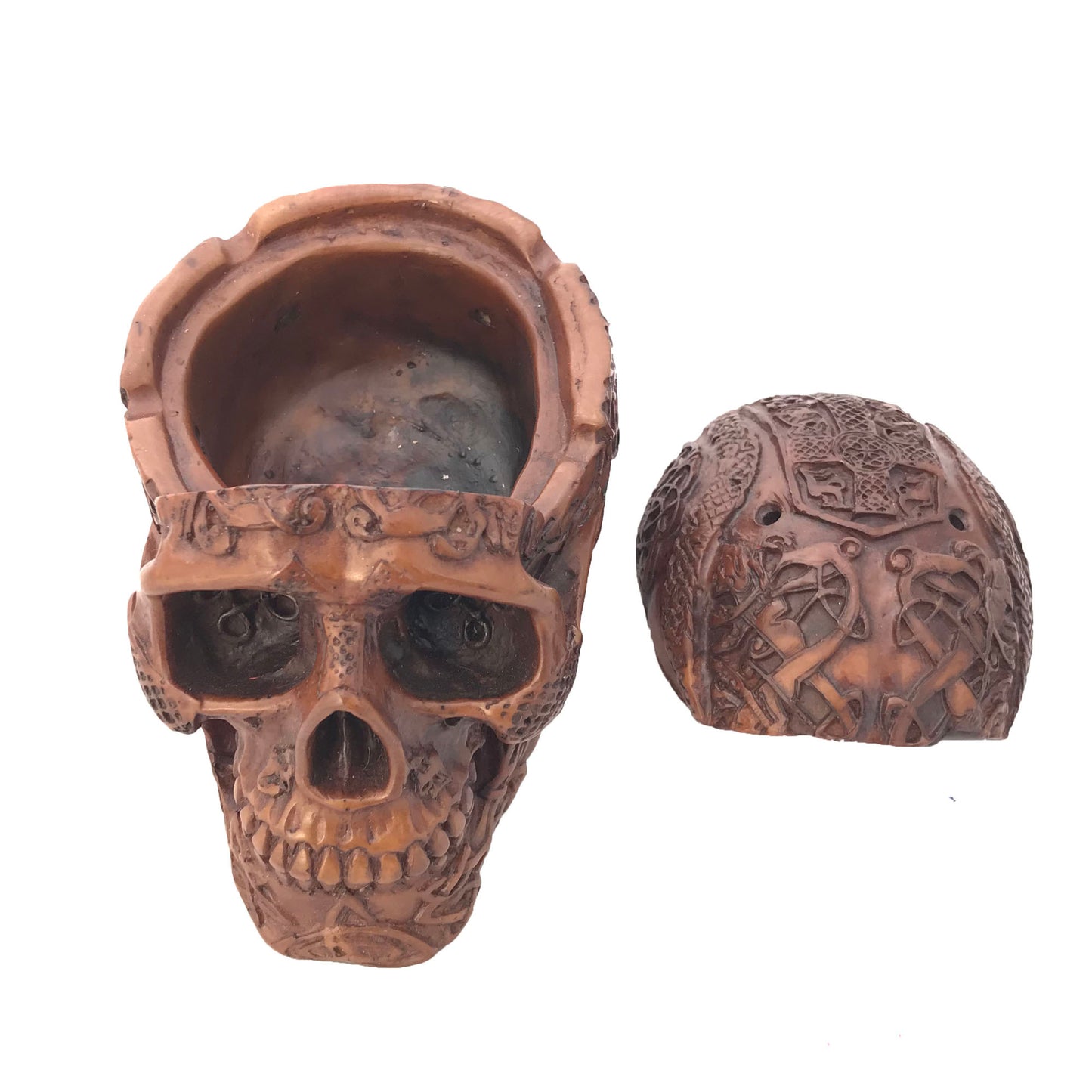 Skull Ashtray made from resin
