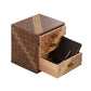 Wooden Box with 3 Drawers and Yosegi pattern