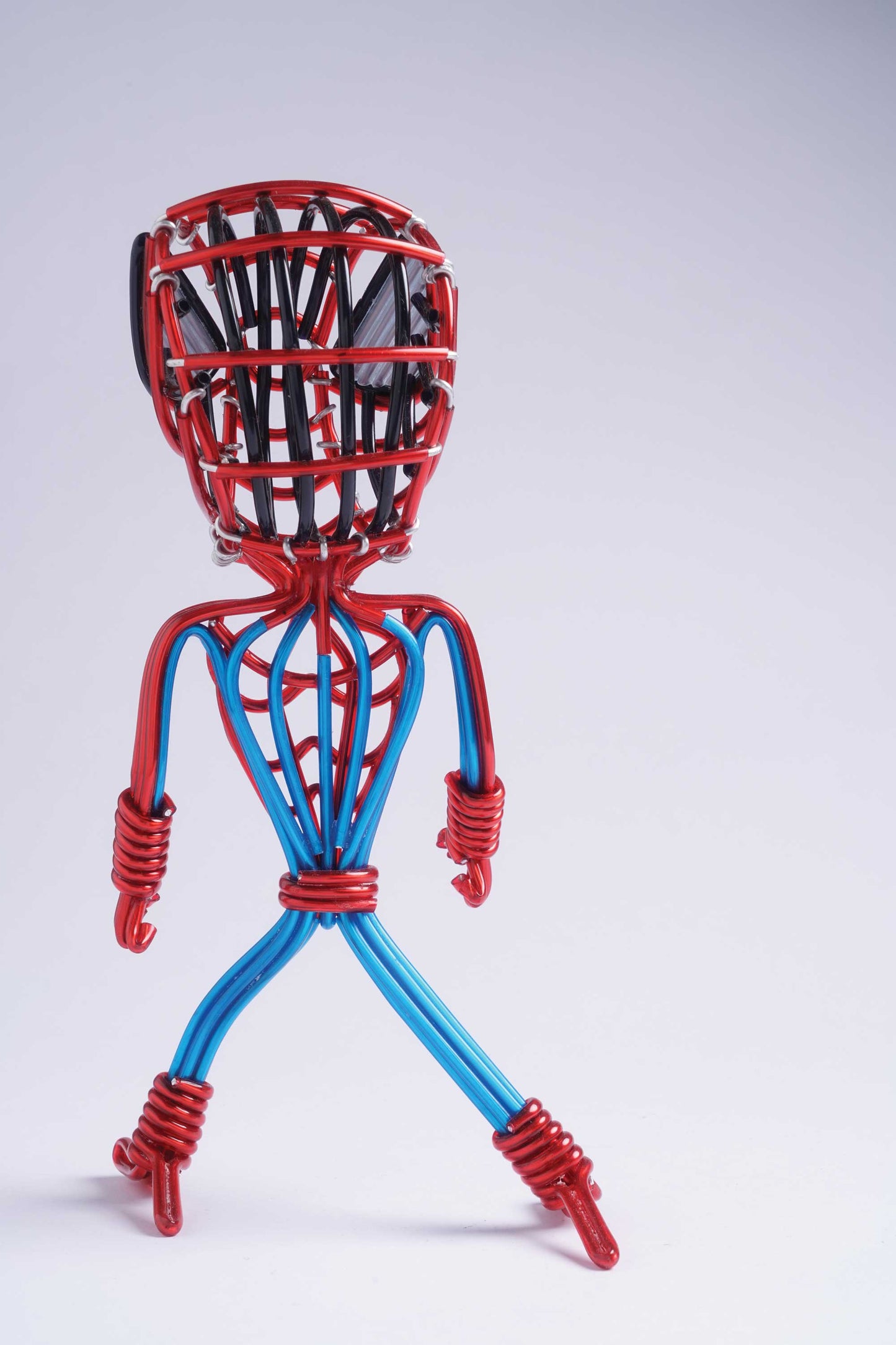 hand-crafted Wire-art Spiderman