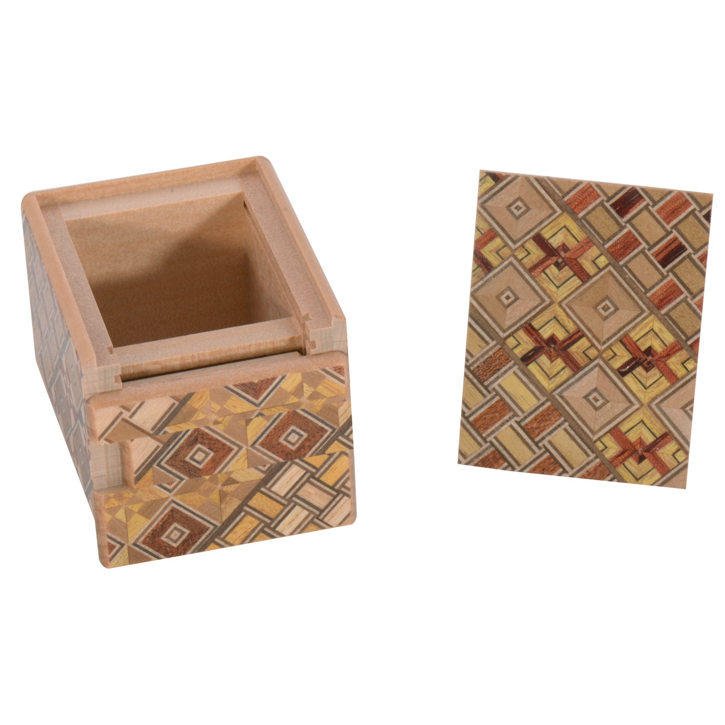 Yosegi Puzzle Box 7 Steps