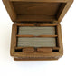 Wooden Secret Card Box made from Walnut Wood