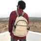 Hemp backpack made from 100% pure hand-woven Hemp