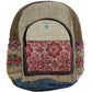 Hemp backpack made from 100% pure hand-woven HEMP and natural vegetable dye