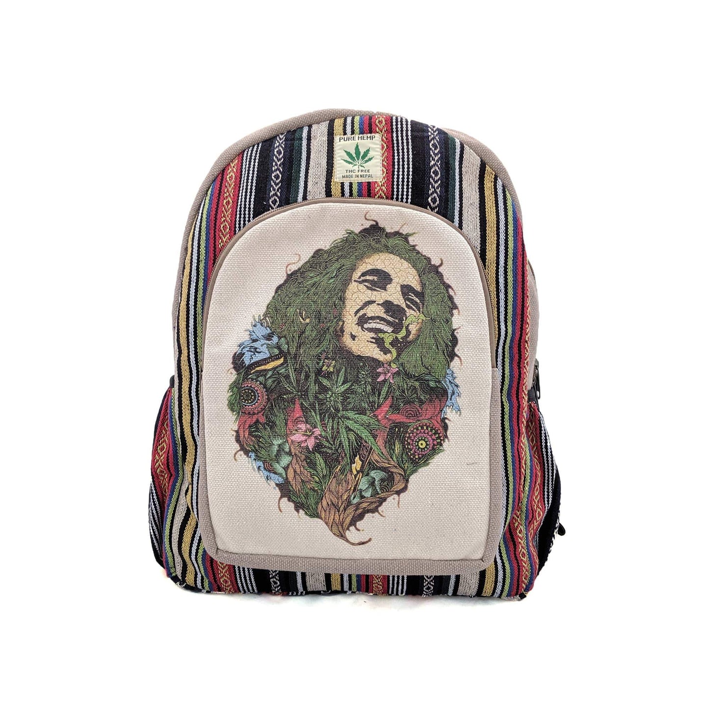 Hemp Backpack Bob Marley