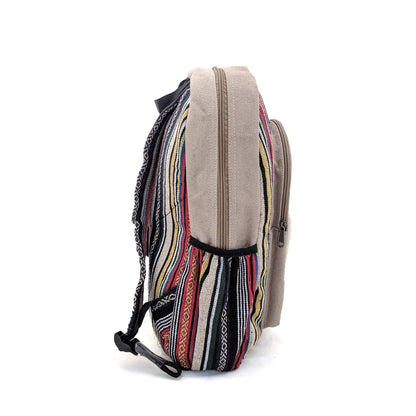 Hemp Backpack Skull