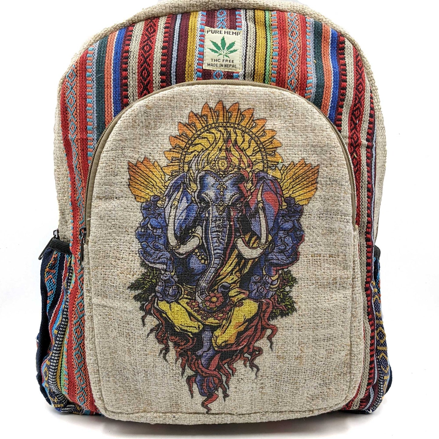 Hemp Backpack Ganesh