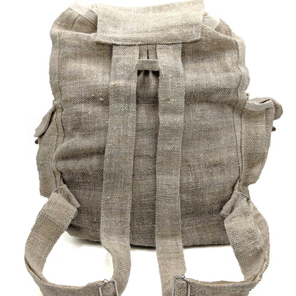 Pure hemp sack backpack