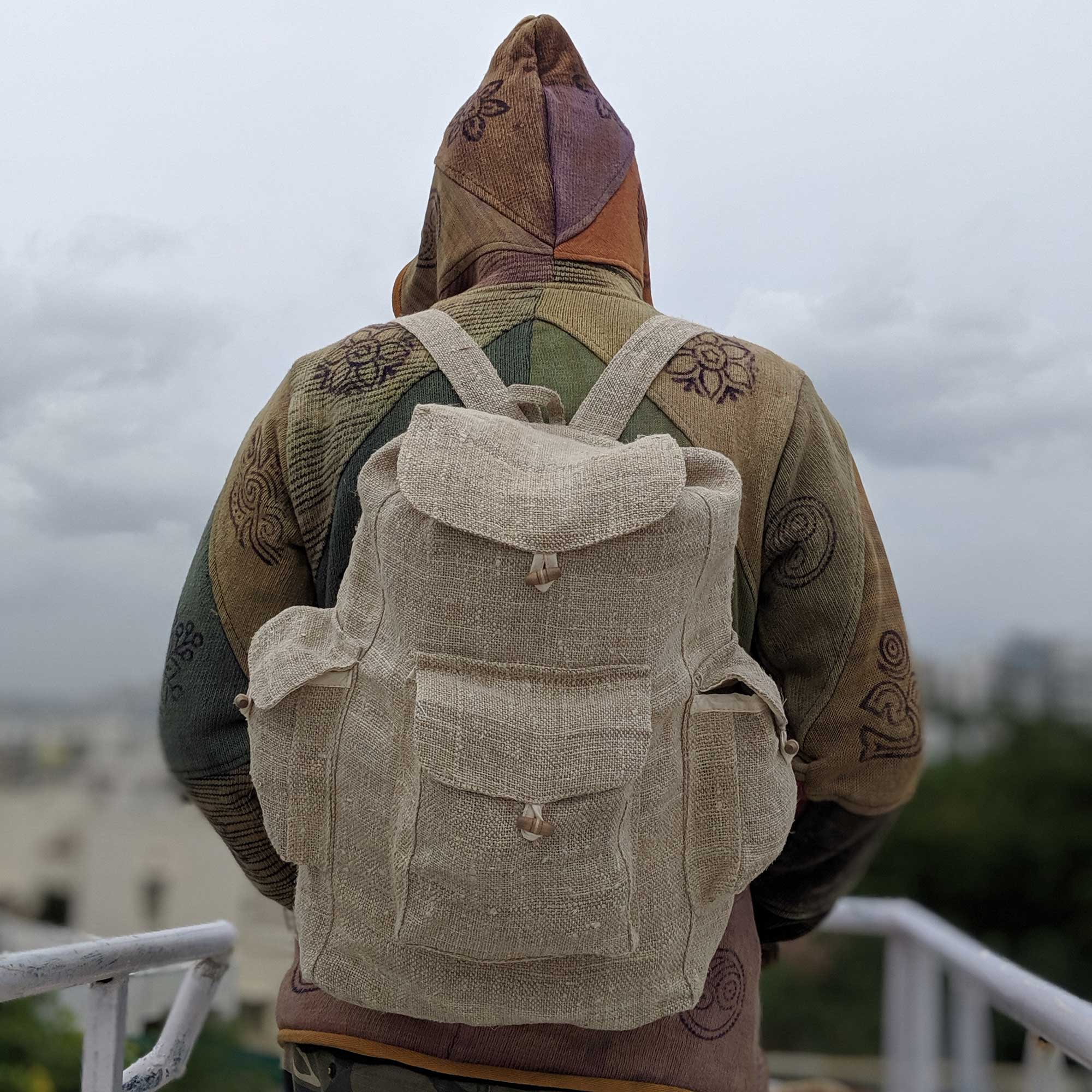 Himalayan hemp bag/back pack – MARICHI 