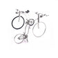 Miniature Wire Art Antique Bicycle Metal hand-crafted from aluminium wire