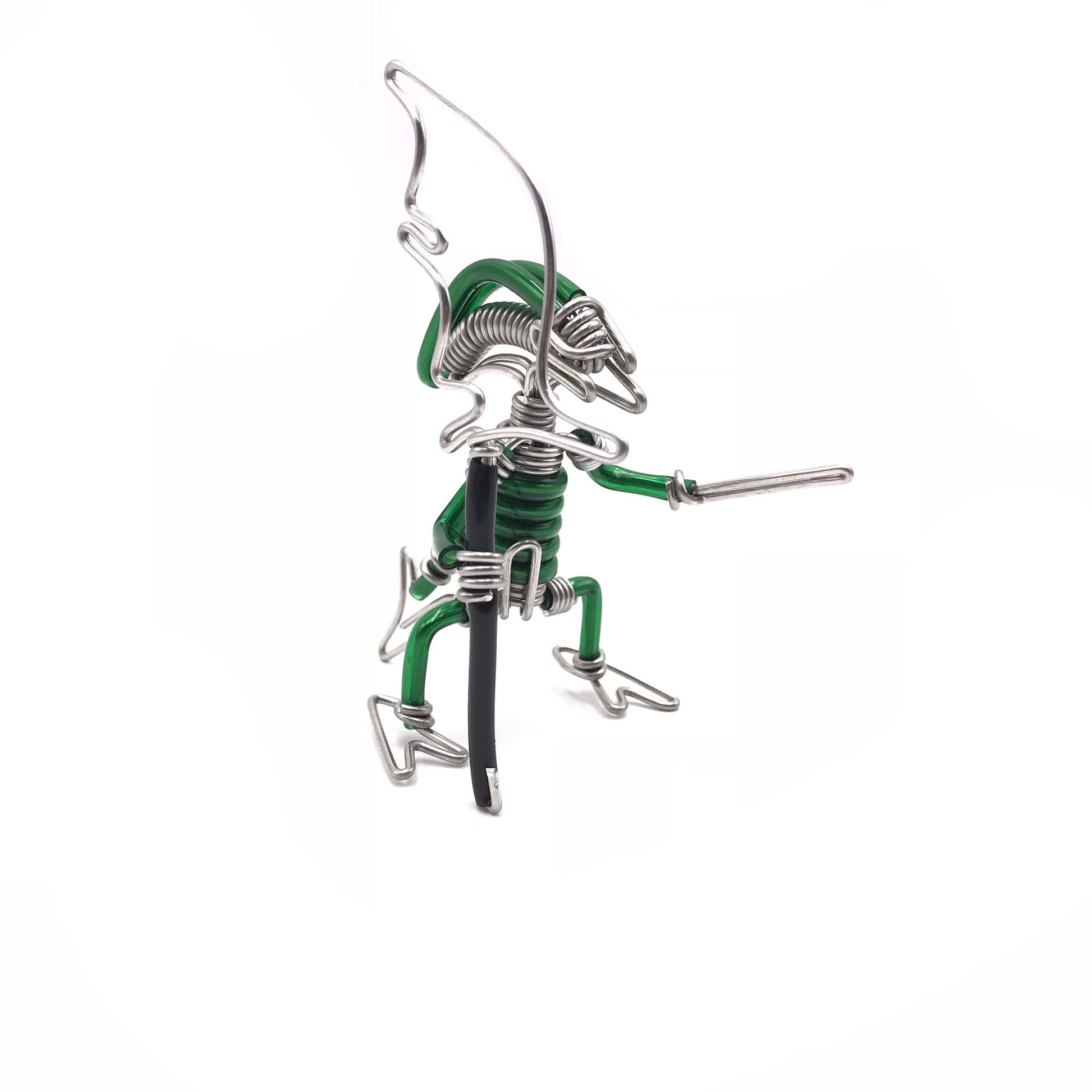 hand-crafted Wire-art Alien Creature