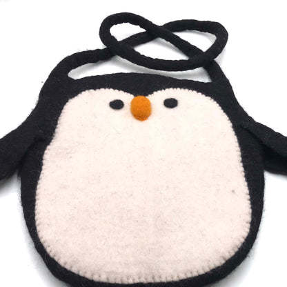 Felt Penguin Shoulder Bag